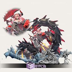 Azur Lane Prinz Rupprecht Digital STL Files 3D Model