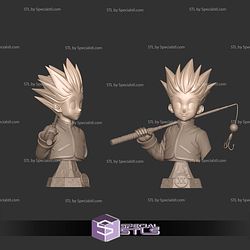 Gon Freecs Phishing Bust 3D Printer Files STL Model
