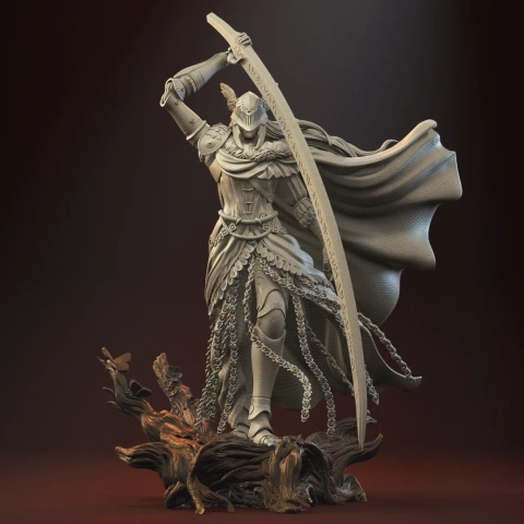 Malenia Blade of Miquella 3D Printer Files | Assembly STL Model