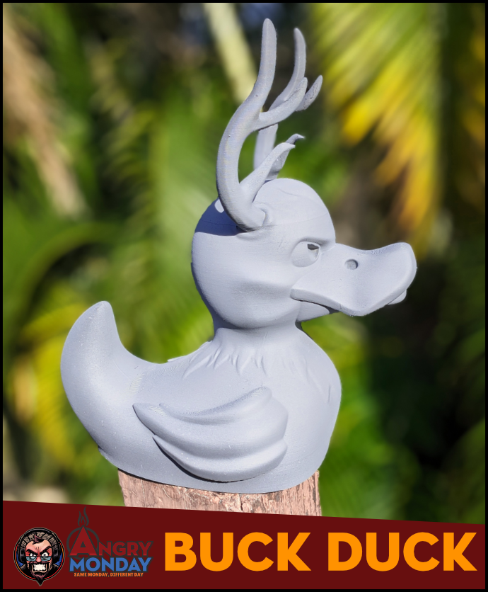 Buck Duck 3D STL Model