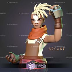 Ekko Arcane Bust Sculptures 3D Printing STL Model