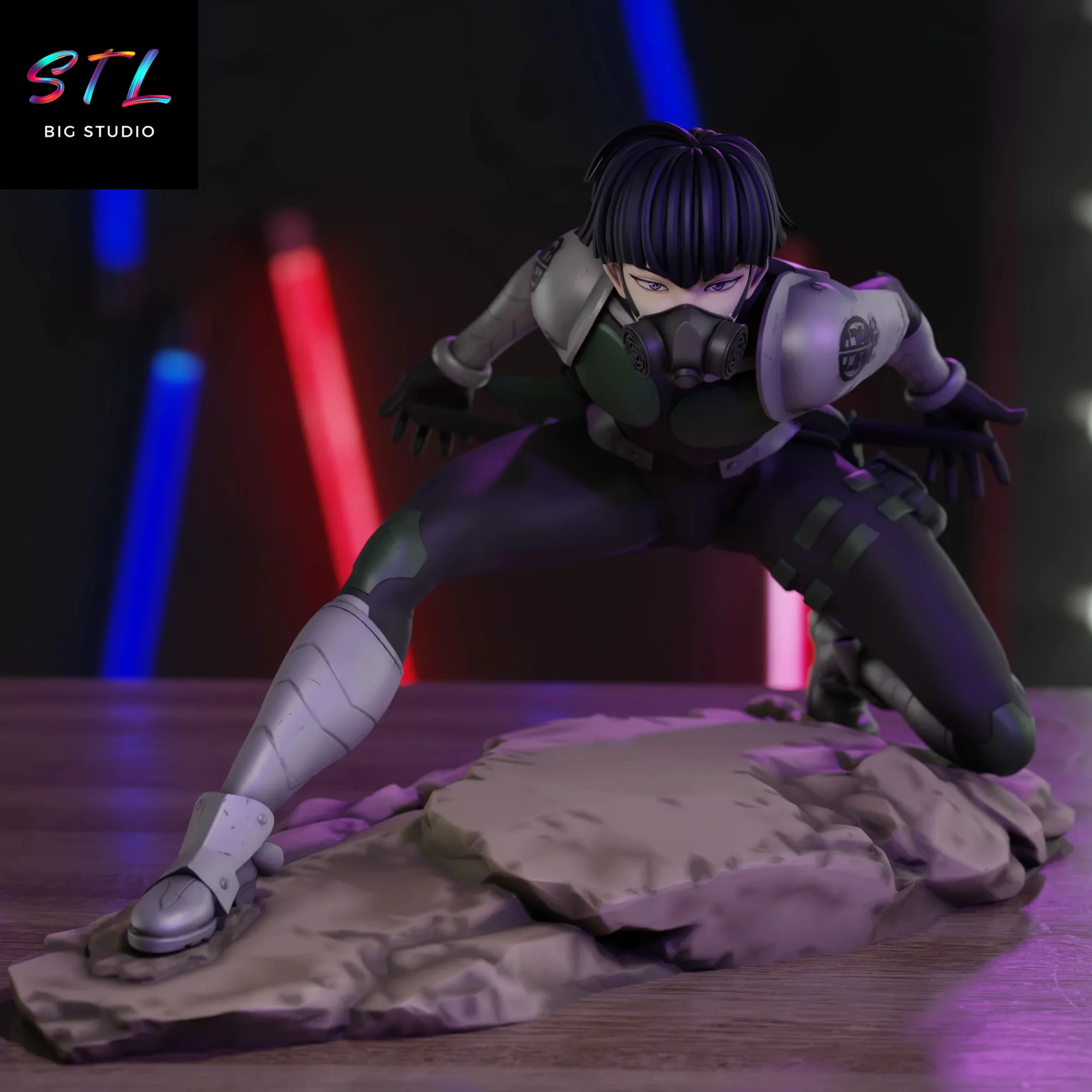 Hoshina STL | 3D Printable Figure | Kaiju No. 8 Model
