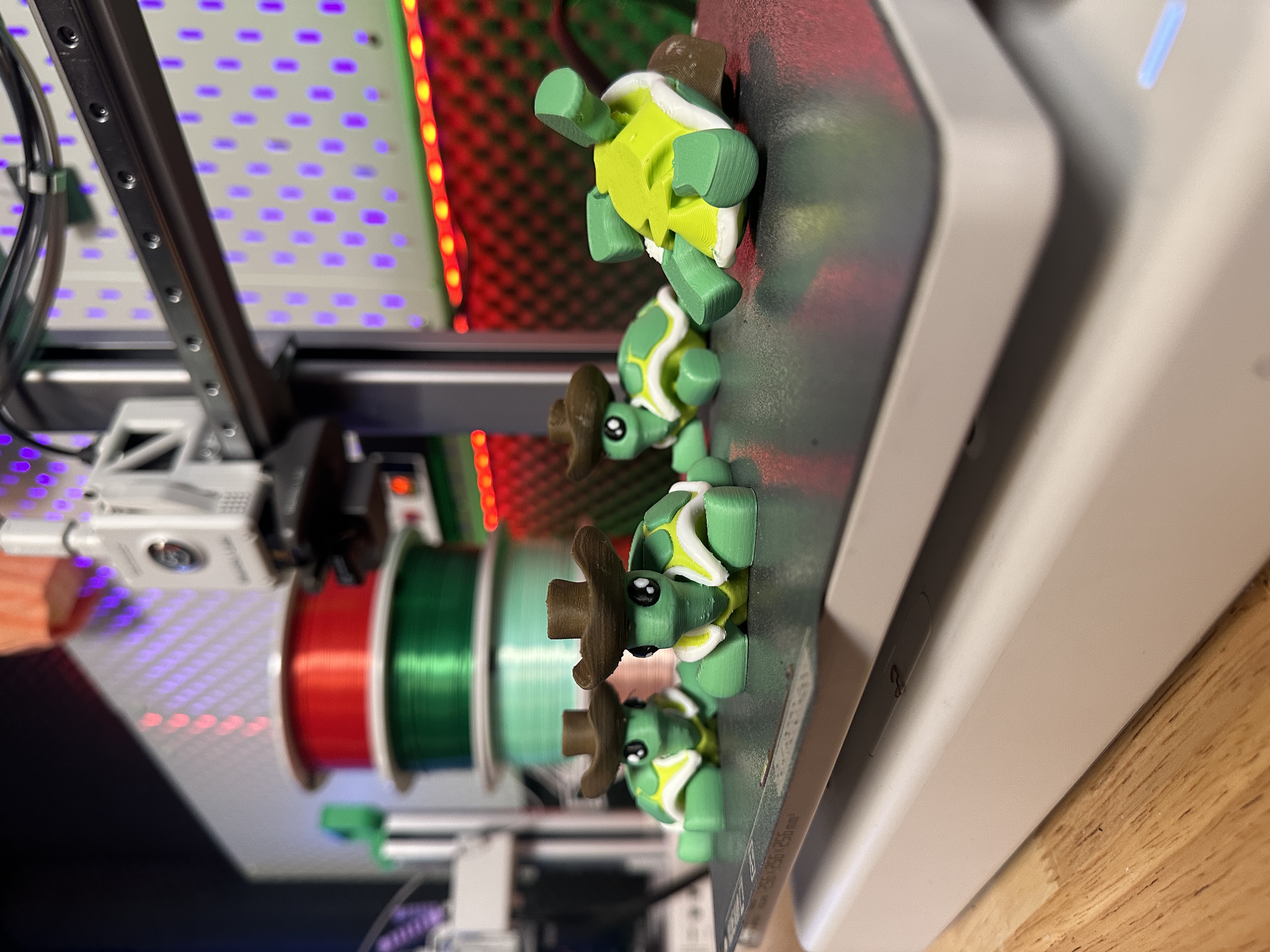 Articulated Turtle 3D 3MF Model