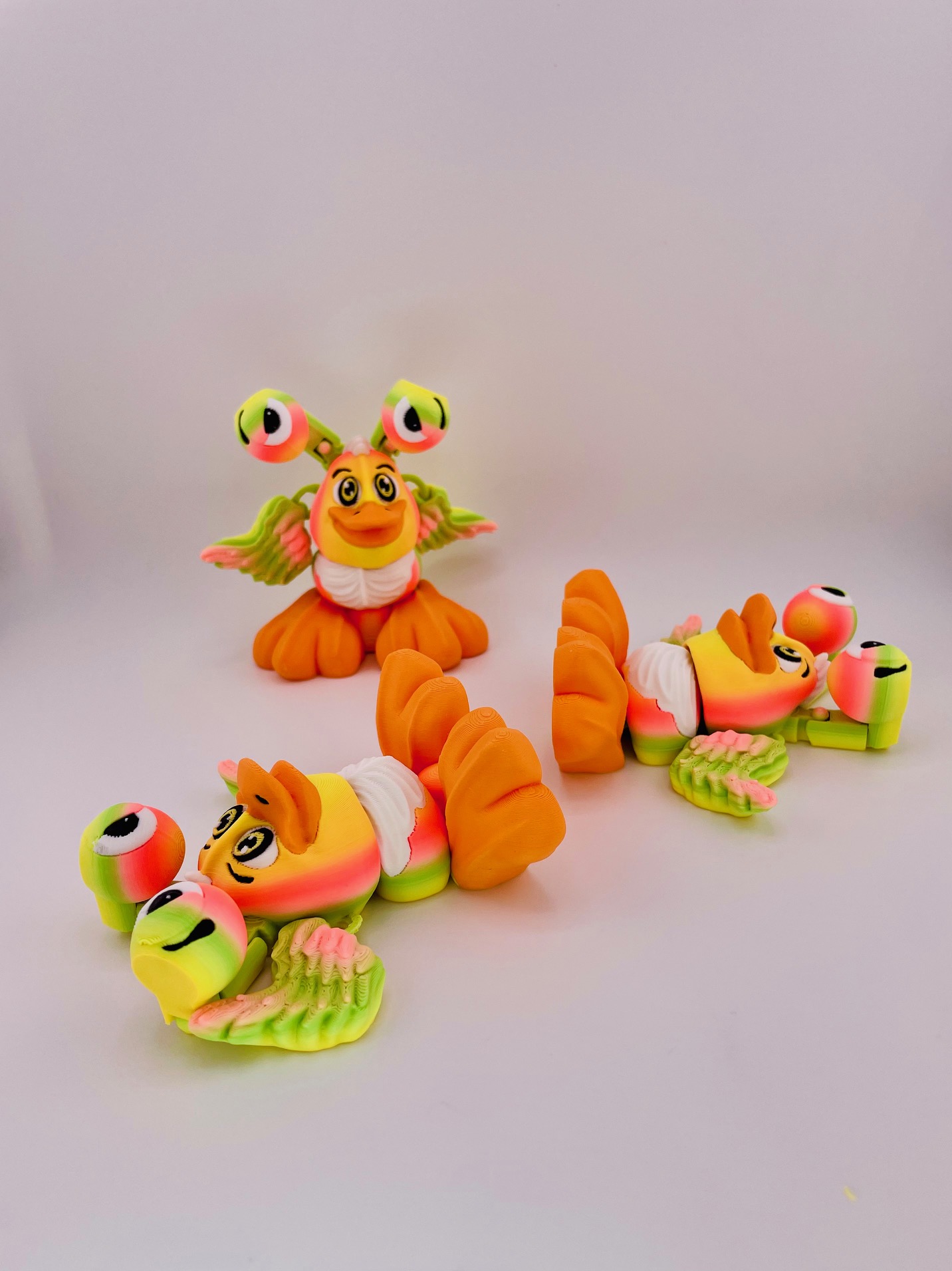 My Dream Monster -Mohawk Duck 3D 3MF Model