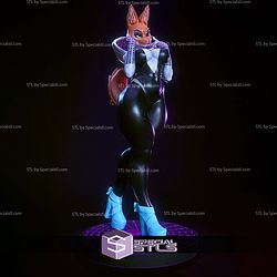 Spider Gwen Furry STL Files 3D Model