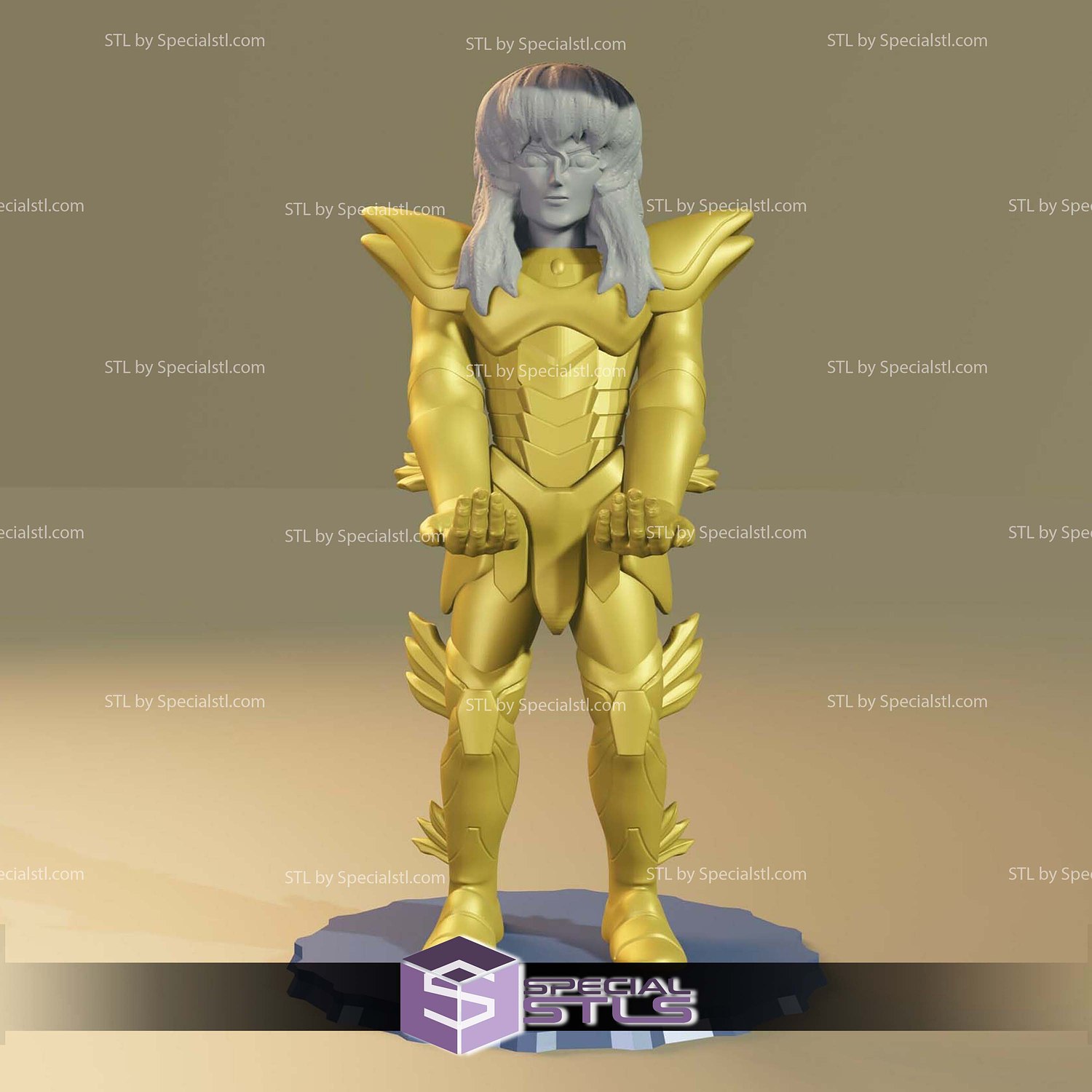 Pisces Aphrodite Joystick Holder 3D Printer Files STL Model — view 2