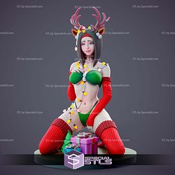 Rudolpha New Year Gift Sculptures 3D Printing STL Model