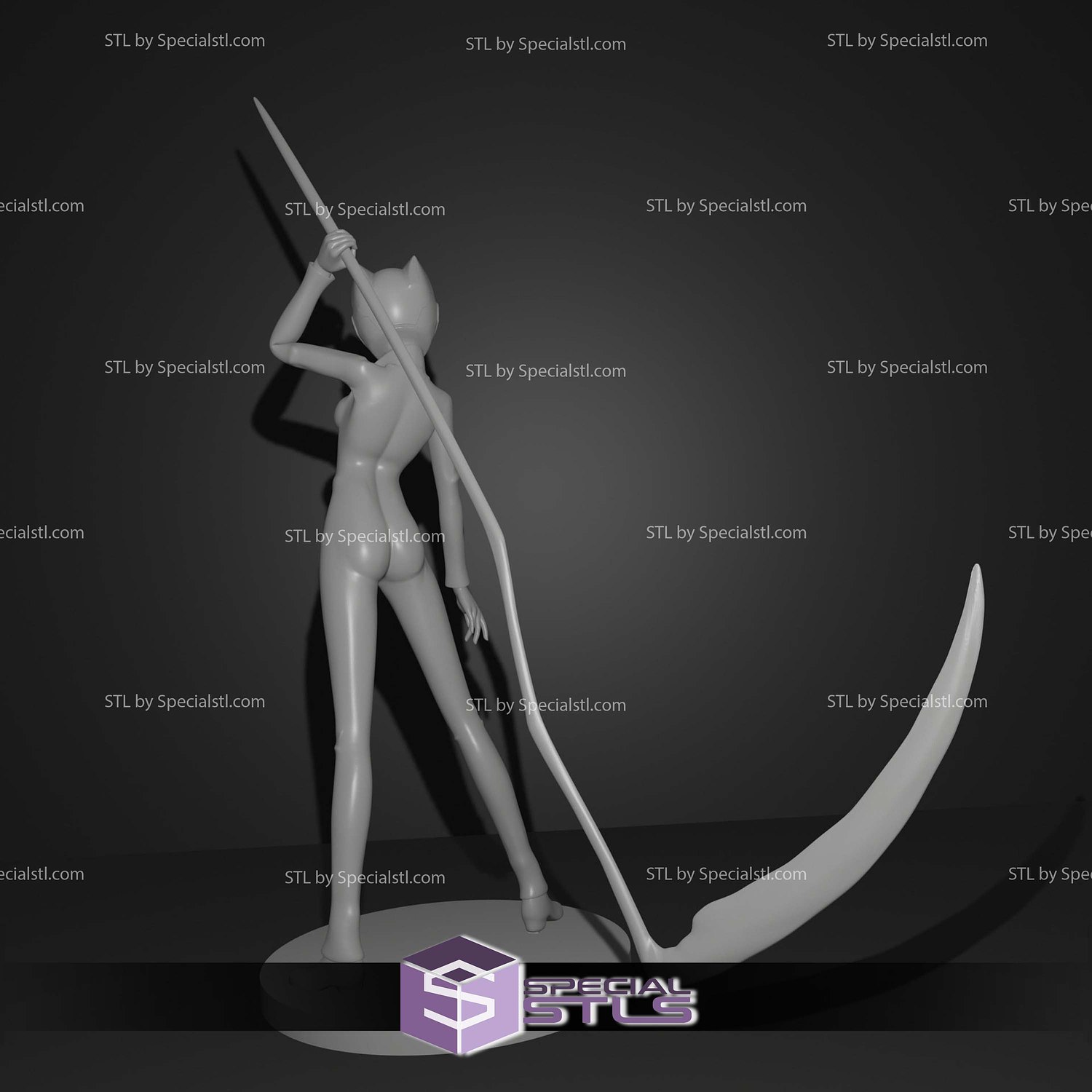 Celty Sturluson 3D Printer Files STL Model — view 7