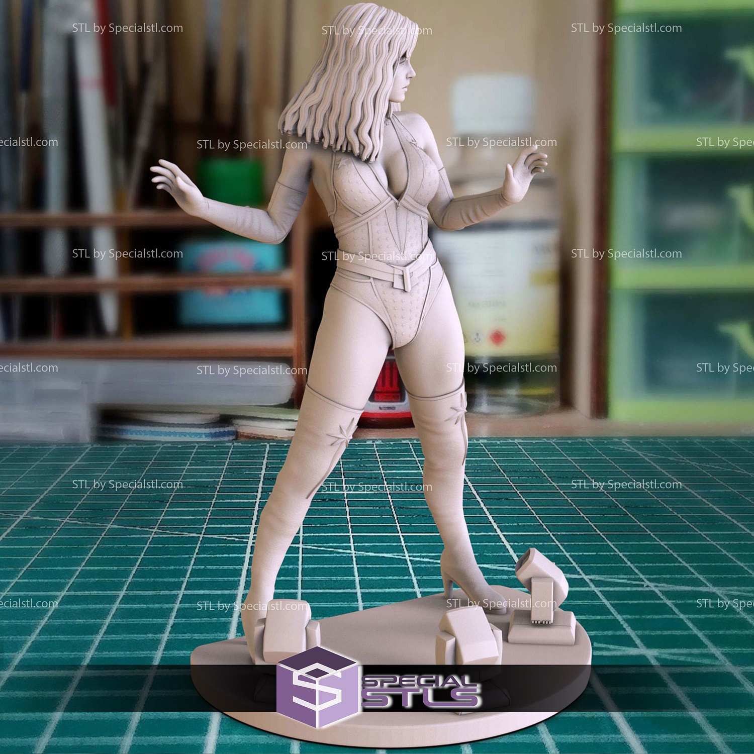 Starlight on Stage 3D Printer Files STL Model — view 7
