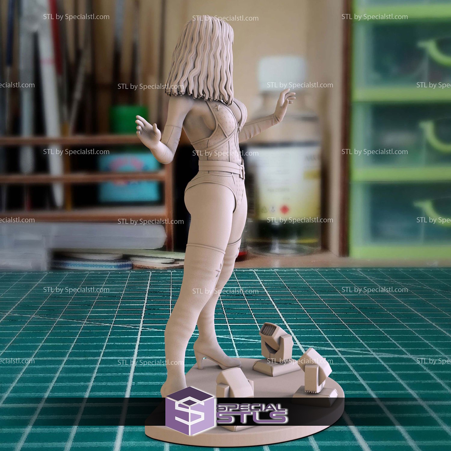 Starlight on Stage 3D Printer Files STL Model — view 8