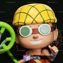 Chibi STL Collection - Usopp One Piece 3D Model
