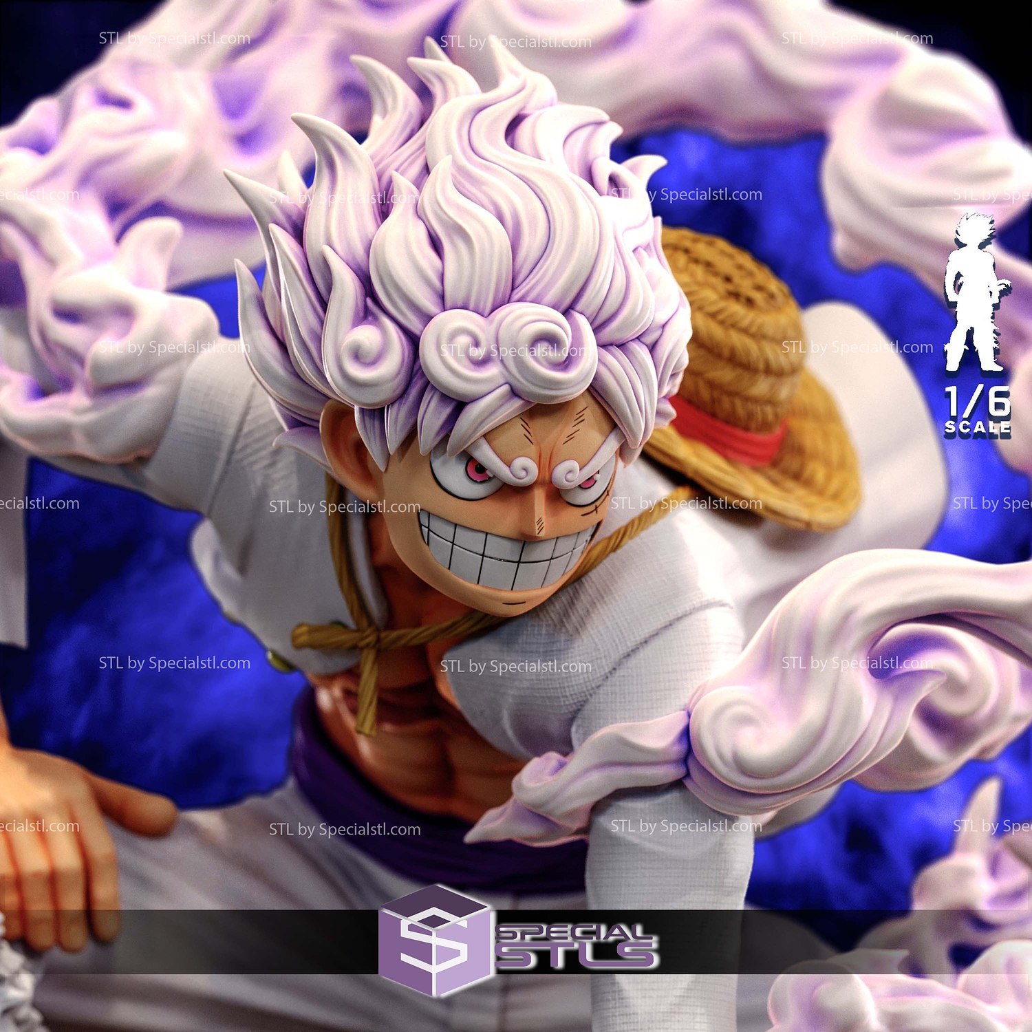 Luffy Nika 1-6 2025 3D Printer Files STL Model — view 2