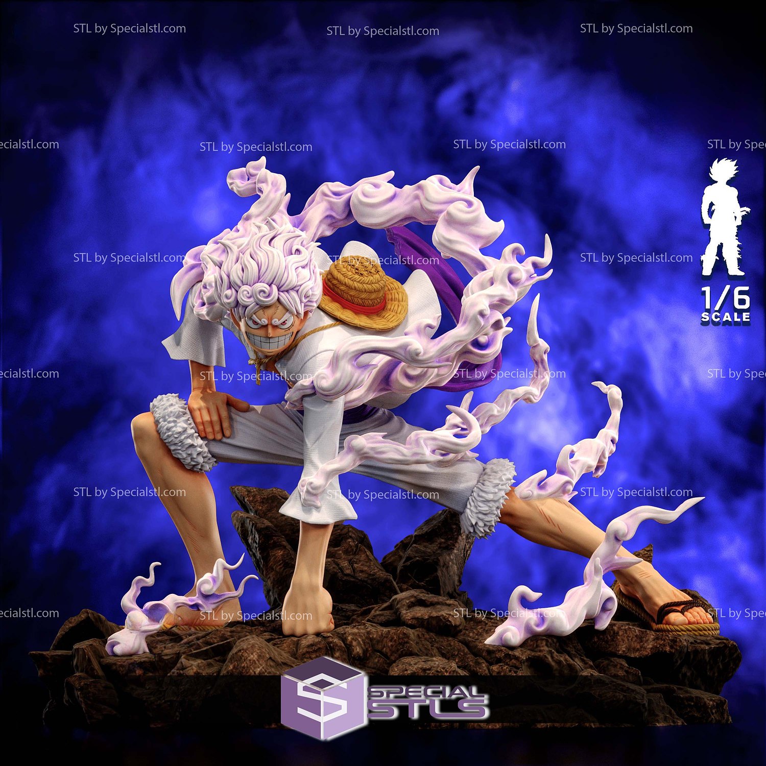 Luffy Nika 1-6 2025 3D Printer Files STL Model — view 3