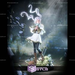 Frieren Hold Flower 3D Printer Files STL Model