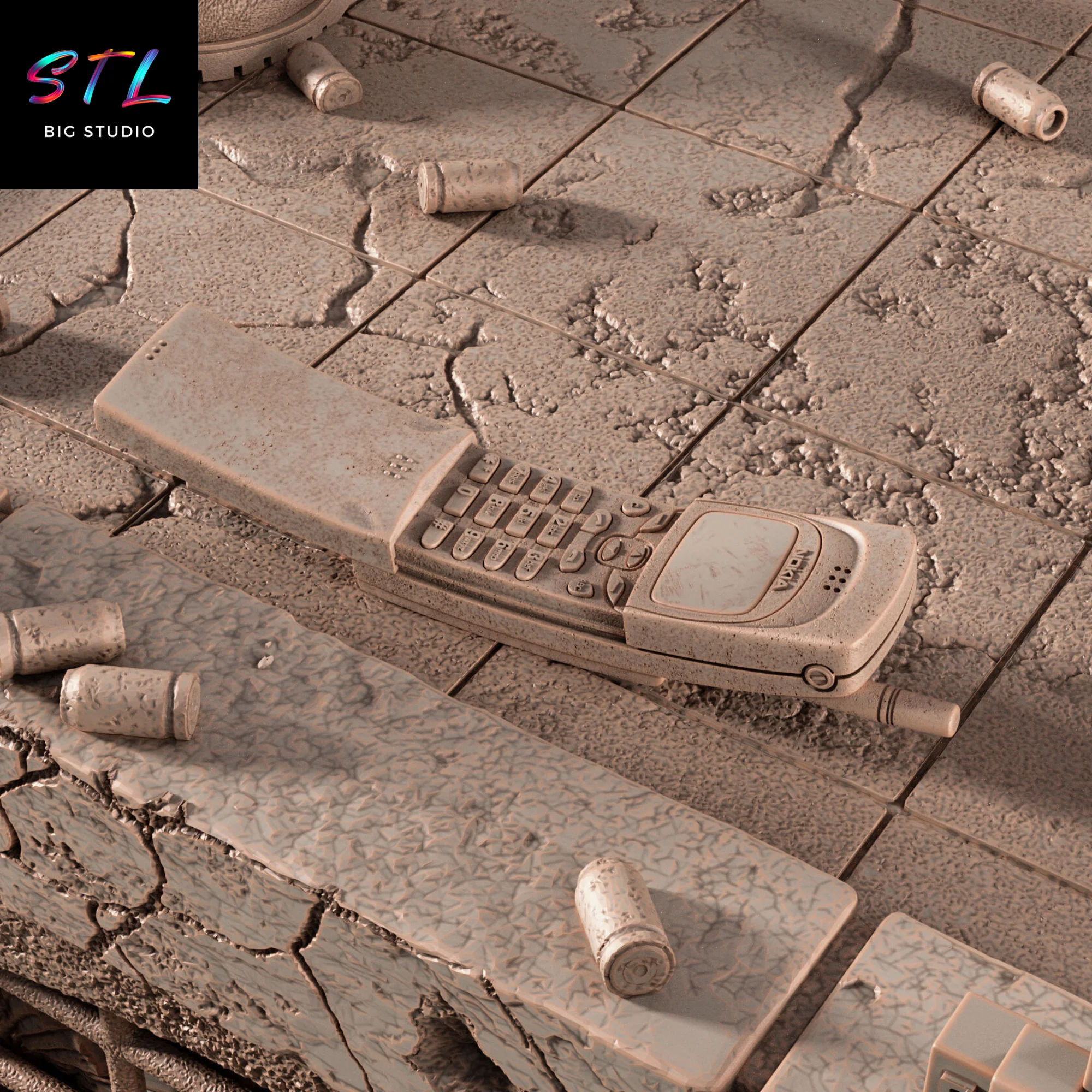 Trinity STL | The Matrix | 3D Printable Figure Model — view 6