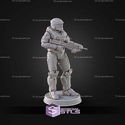 Noble 6 Figurine Pose 1 1 6 STL Files 3D Model