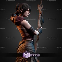 Morrigan Dragon Age Origins 1-10 STL Files 3D Model