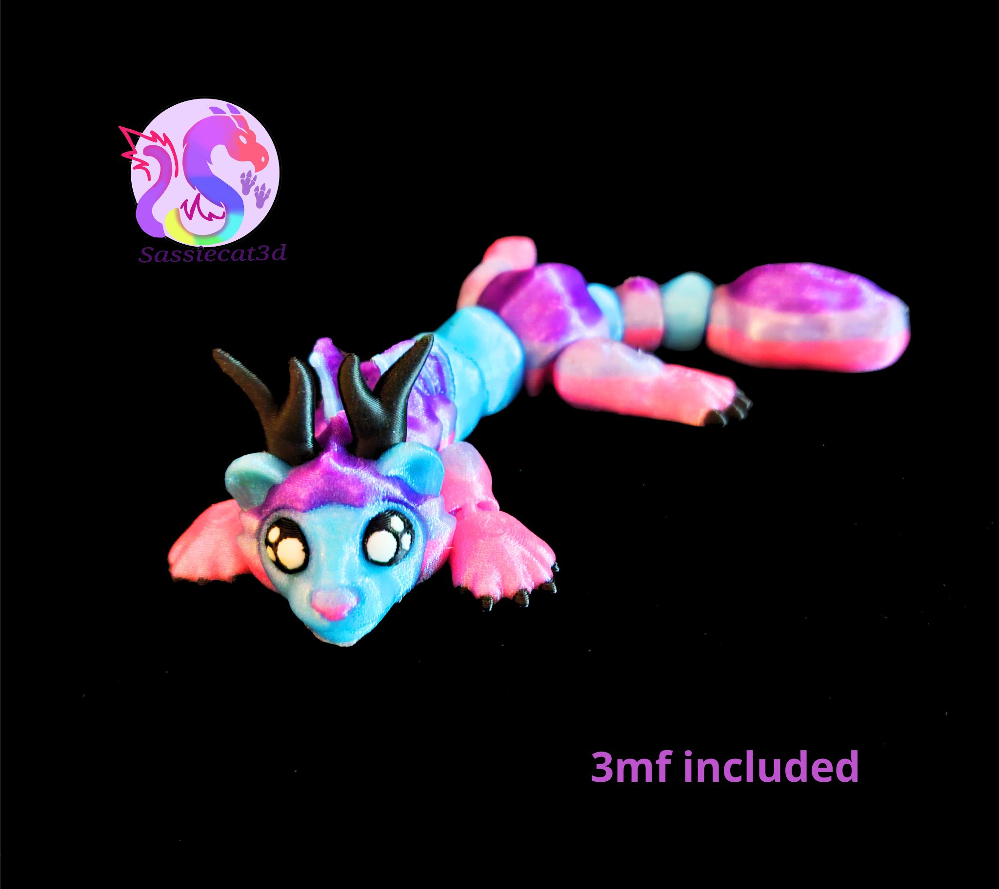 Forest Spirit Baby (Personal Use) 3D STL Model — view 2