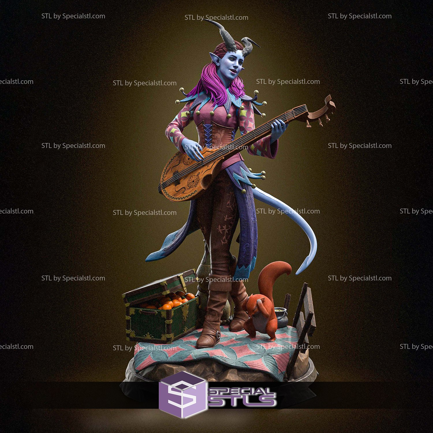 Alfira Baldurs Gate 3 3D Printer Files STL Model — view 2
