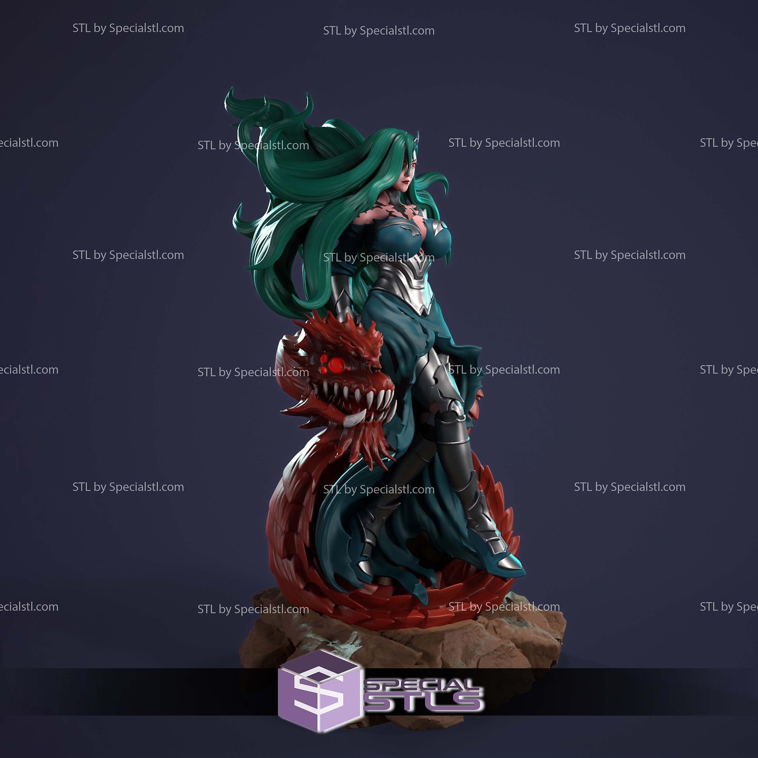 Querehsha Solo Leveling STL Files 3D Model — view 3