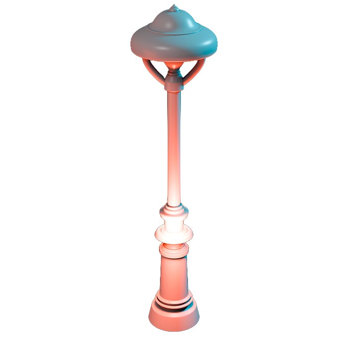 Gaspump Retroland VI - Printable Resin Model 3D STL Model — view 2