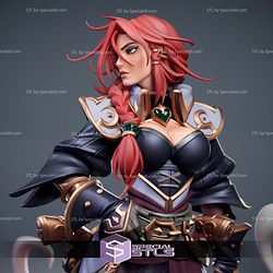 Miss Fortune League of Legends 278mm 3D Printer Files STL Model