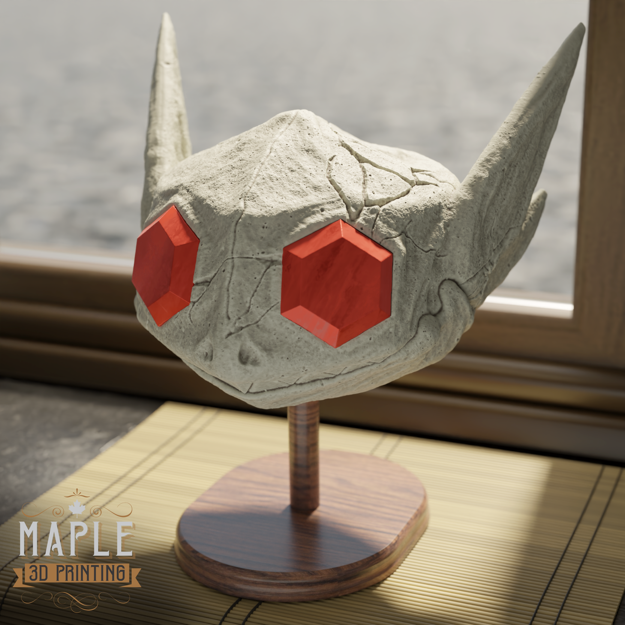Sableye Skull - Decoration - Halloween 3D STL Model