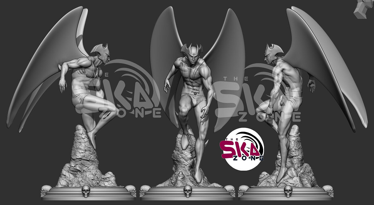 DEVILMAN 3D STL Model — view 2