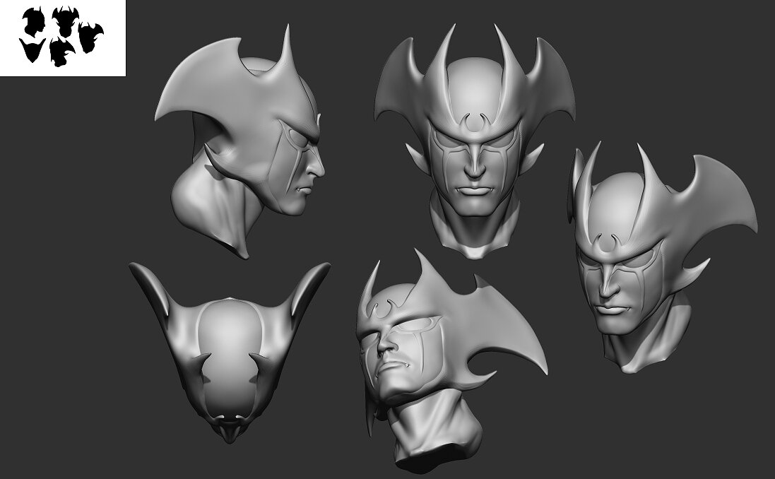 DEVILMAN 3D STL Model — view 5