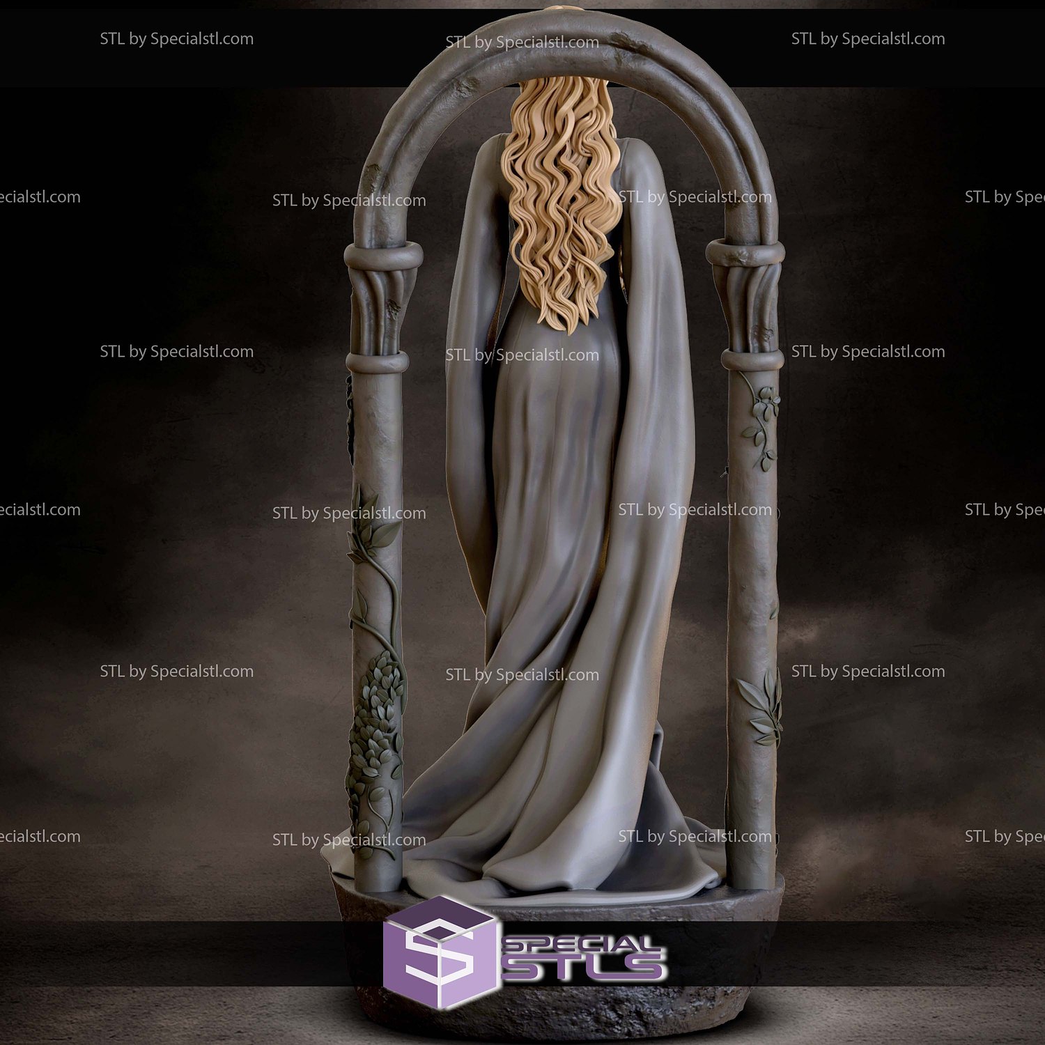 Galadriel Lady of Light 3D Print Files STL Model — view 3