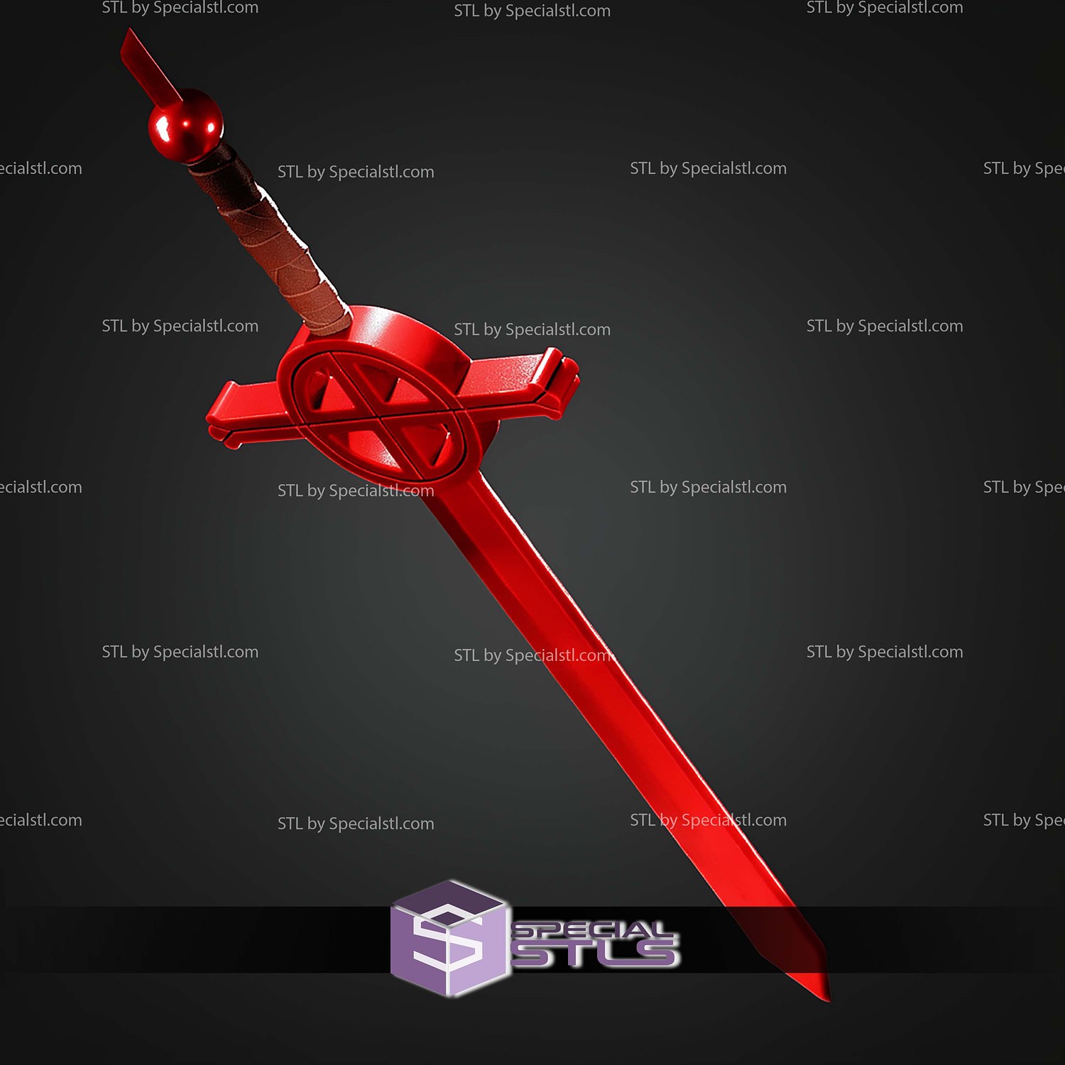 Cosplay STL Files Finn Demon Sword Adventure Time 3D Model — view 4