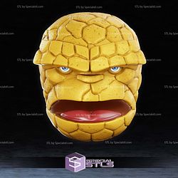 Cosplay STL Files The Thing Comic Mask 3D Model