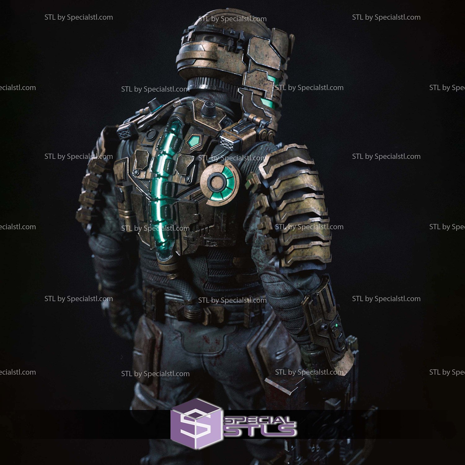 Steel Sentinel Isaac Clarke 3D Printer Files STL Model — view 2