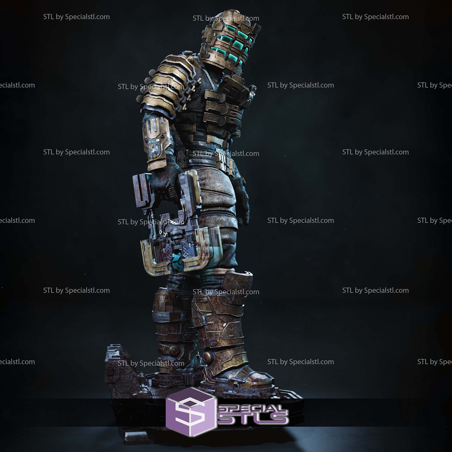 Steel Sentinel Isaac Clarke 3D Printer Files STL Model — view 5