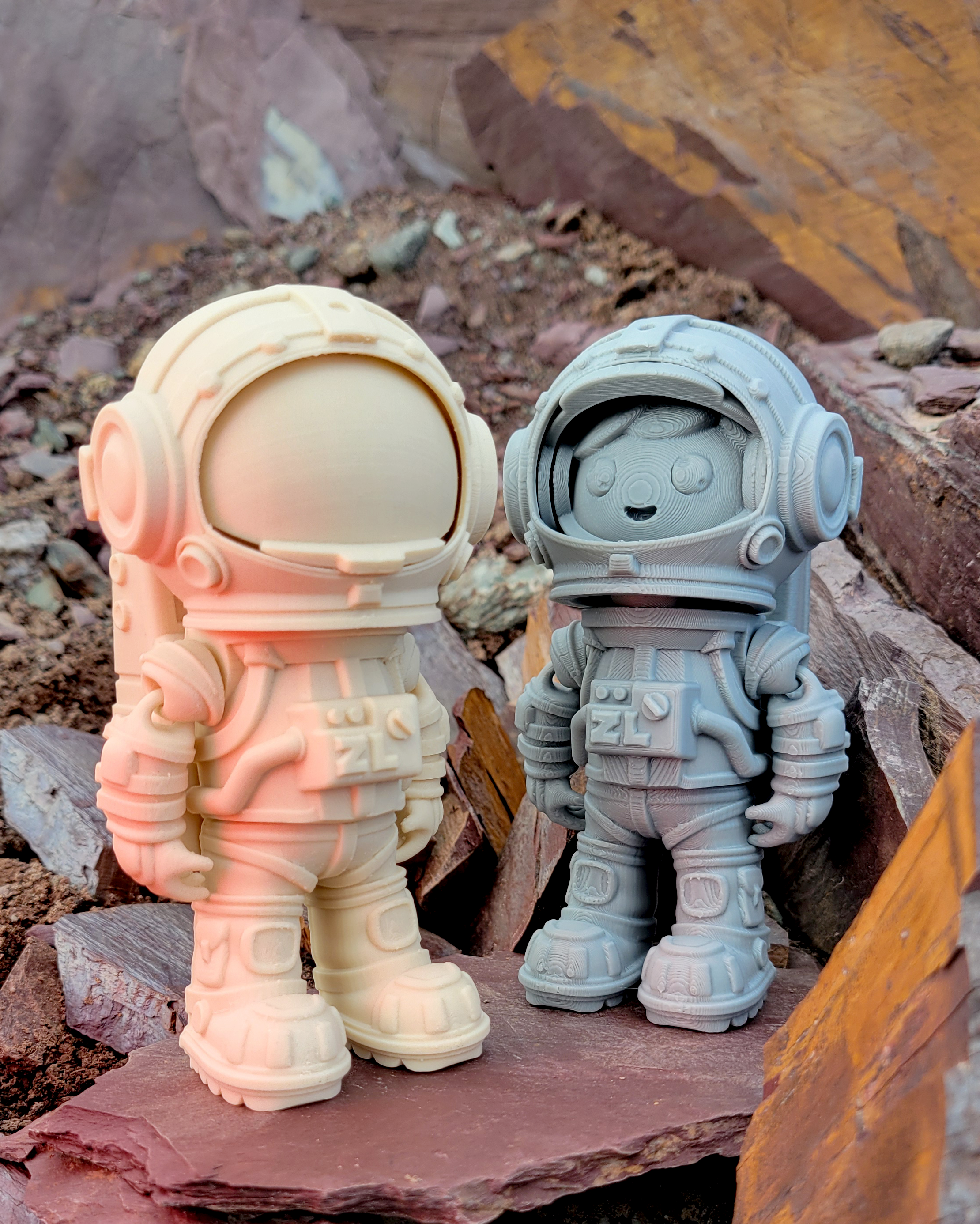 ASTROPAL - The cute astronaut 3D 3MF Model