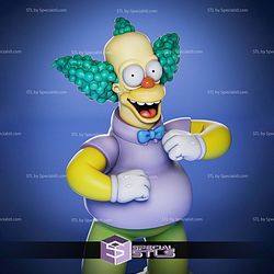 Krusty the Clown The Simpsons 3D Printer Files STL Model