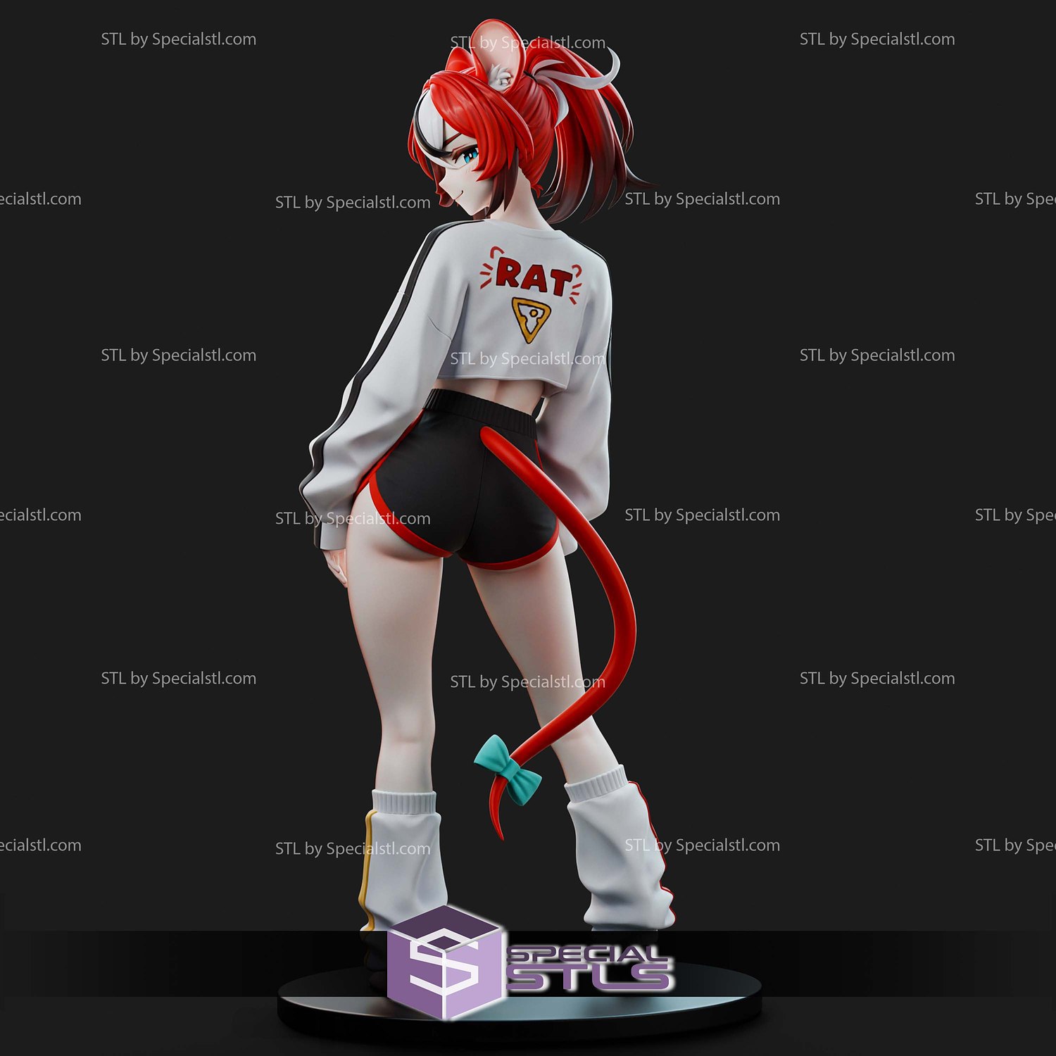 Hakos Baelz Hololive V2 3D Printer Files STL Model — view 2