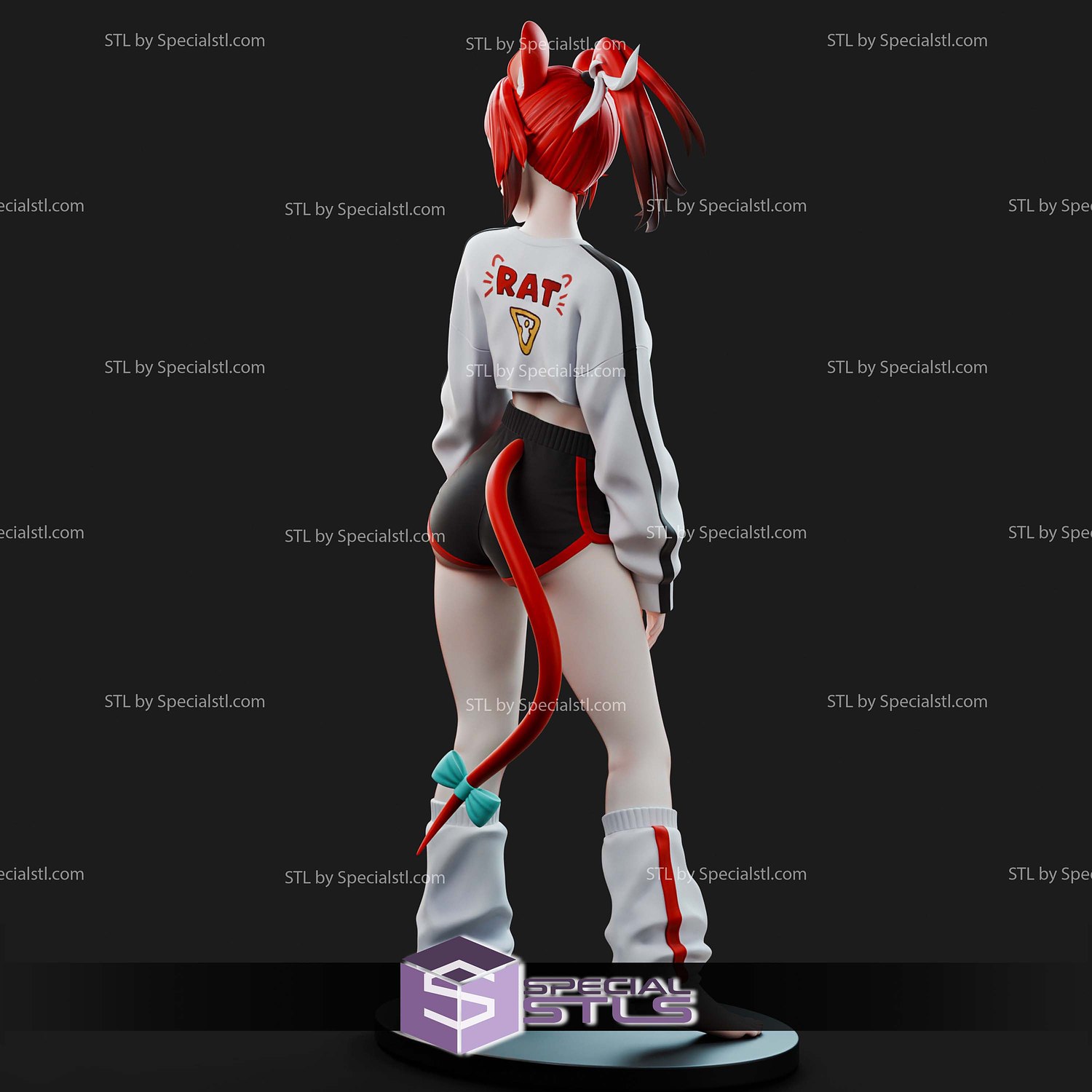 Hakos Baelz Hololive V2 3D Printer Files STL Model — view 5