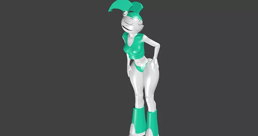 Jenny Wakeman XJ9 3D BLEND Model