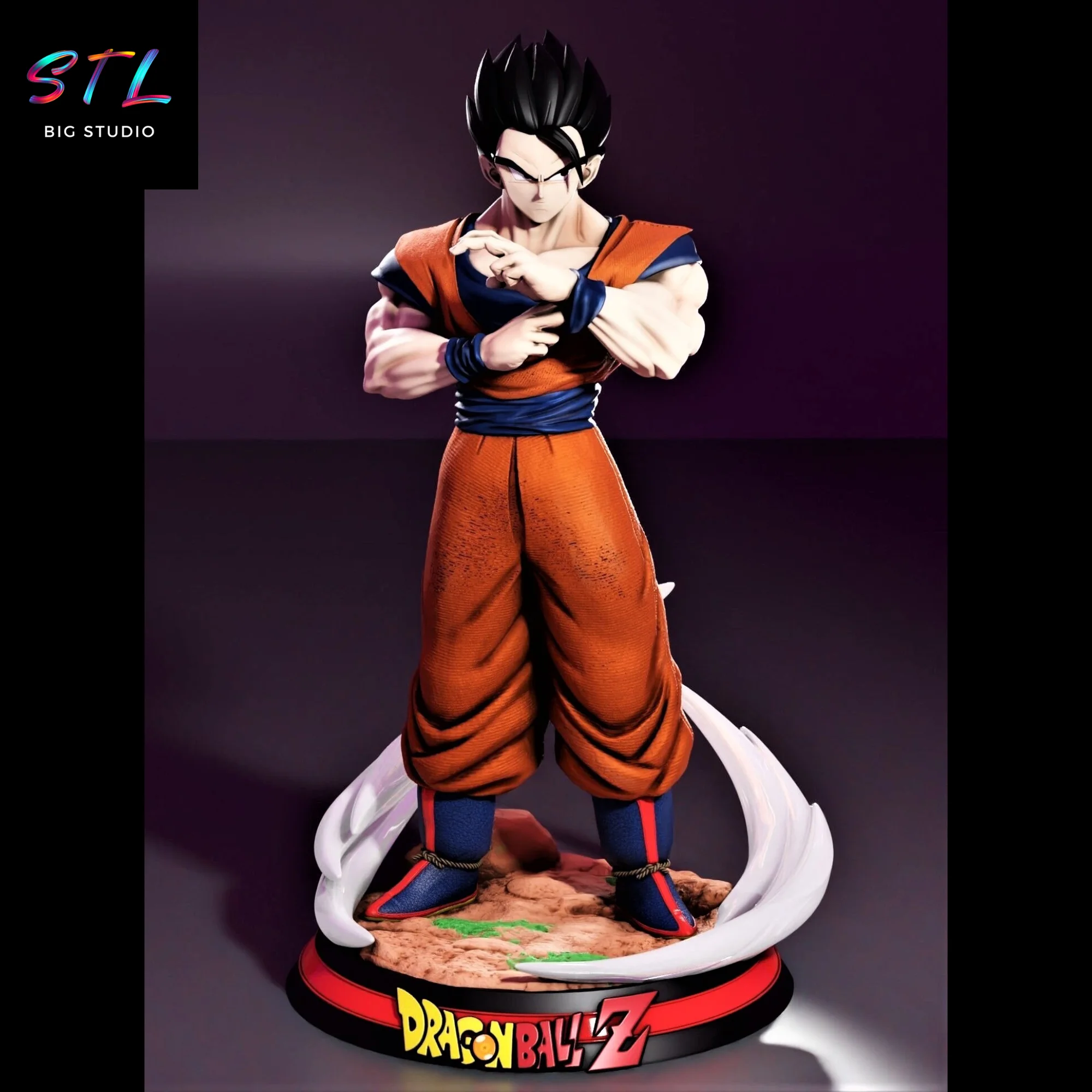 Son Gohan STL | 3D Printable Figure from Dragon Ball Z Model