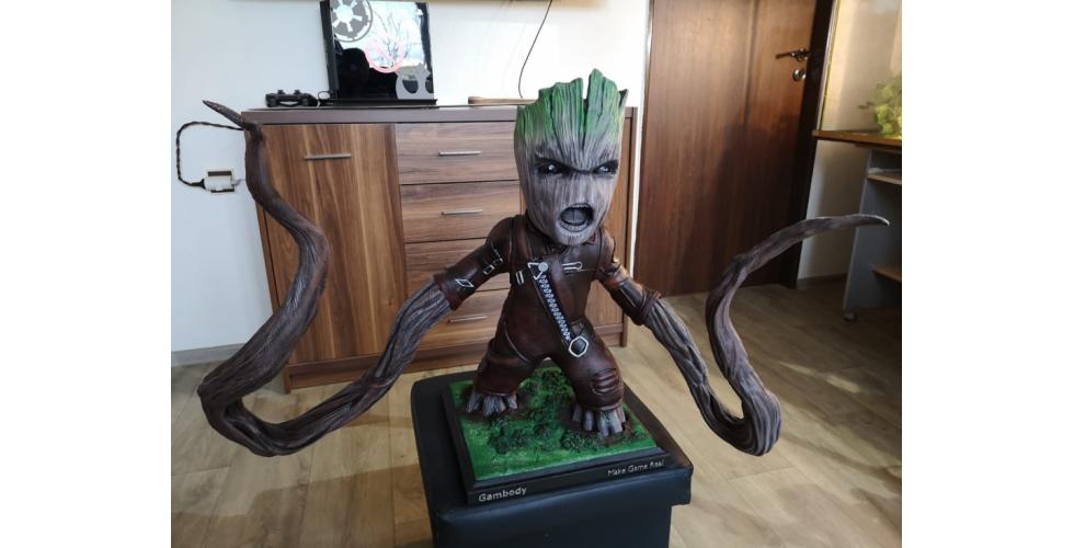 Ravager Groot 3D Printer Files | Assembly STL Model