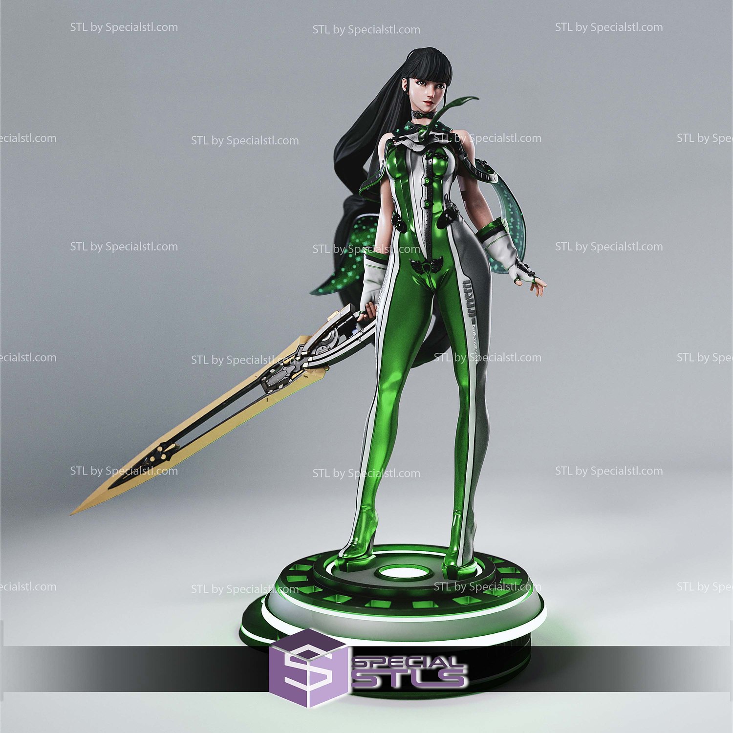 Eve Stellar Blade of Hope 3D Printer Files STL Model — view 3