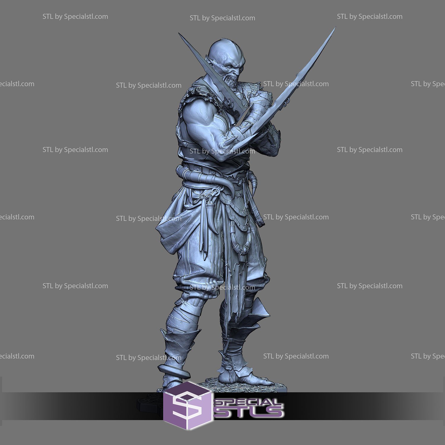 Baraka Mortal Kombat 12 3D Printer Files STL Model — view 2