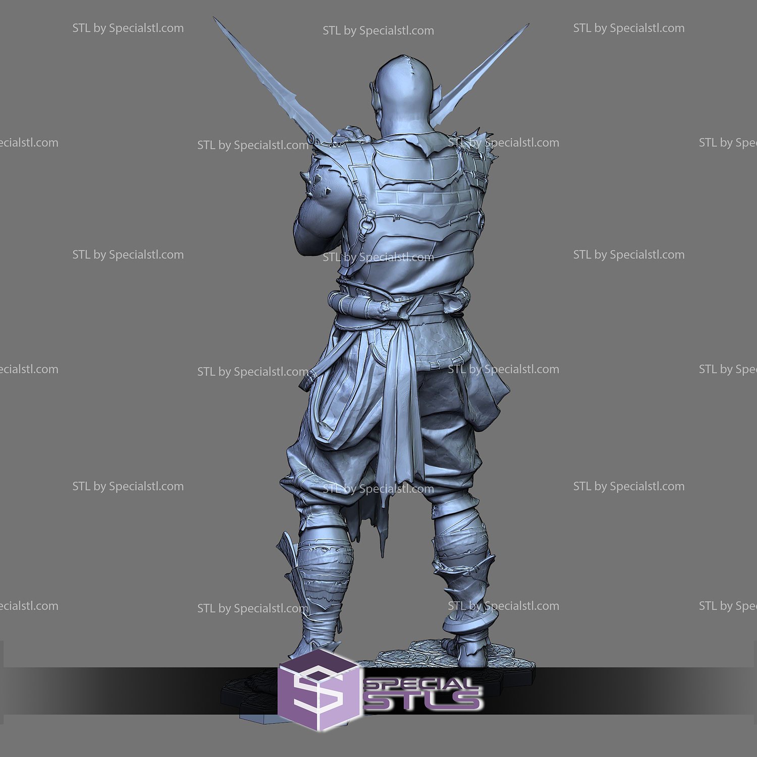 Baraka Mortal Kombat 12 3D Printer Files STL Model — view 3