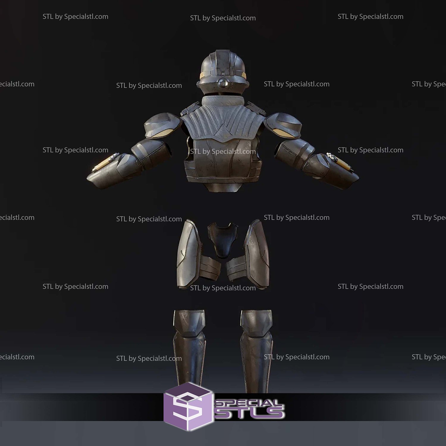 Cosplay STL Files Juggernaut Armor 3D Model — view 2