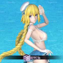 Jeanne DArc Fate Grand Order Attractive 3D Model Sculpture STL Model