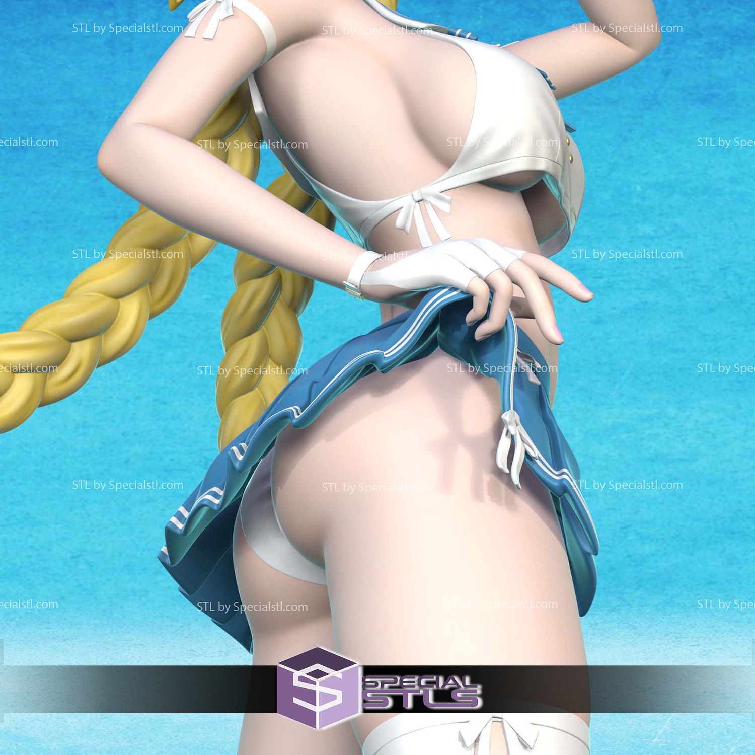 Jeanne DArc Fate Grand Order Attractive 3D Model Sculpture STL Model — view 5