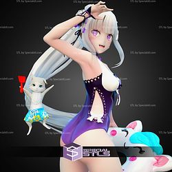 Emilia and Puck 250mm Summer Version STL Files 3D Model