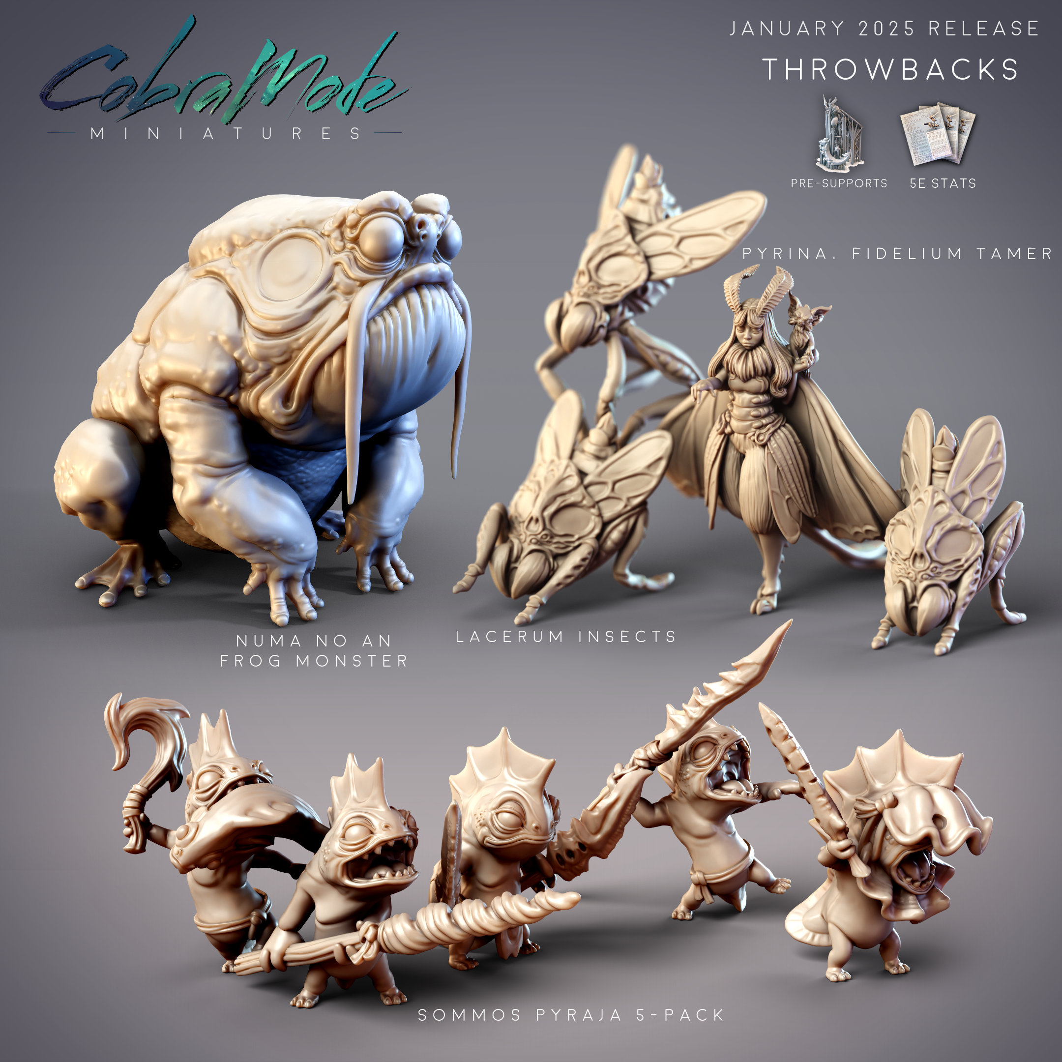 CobraMode 59 Throwbacks 3D STL Model