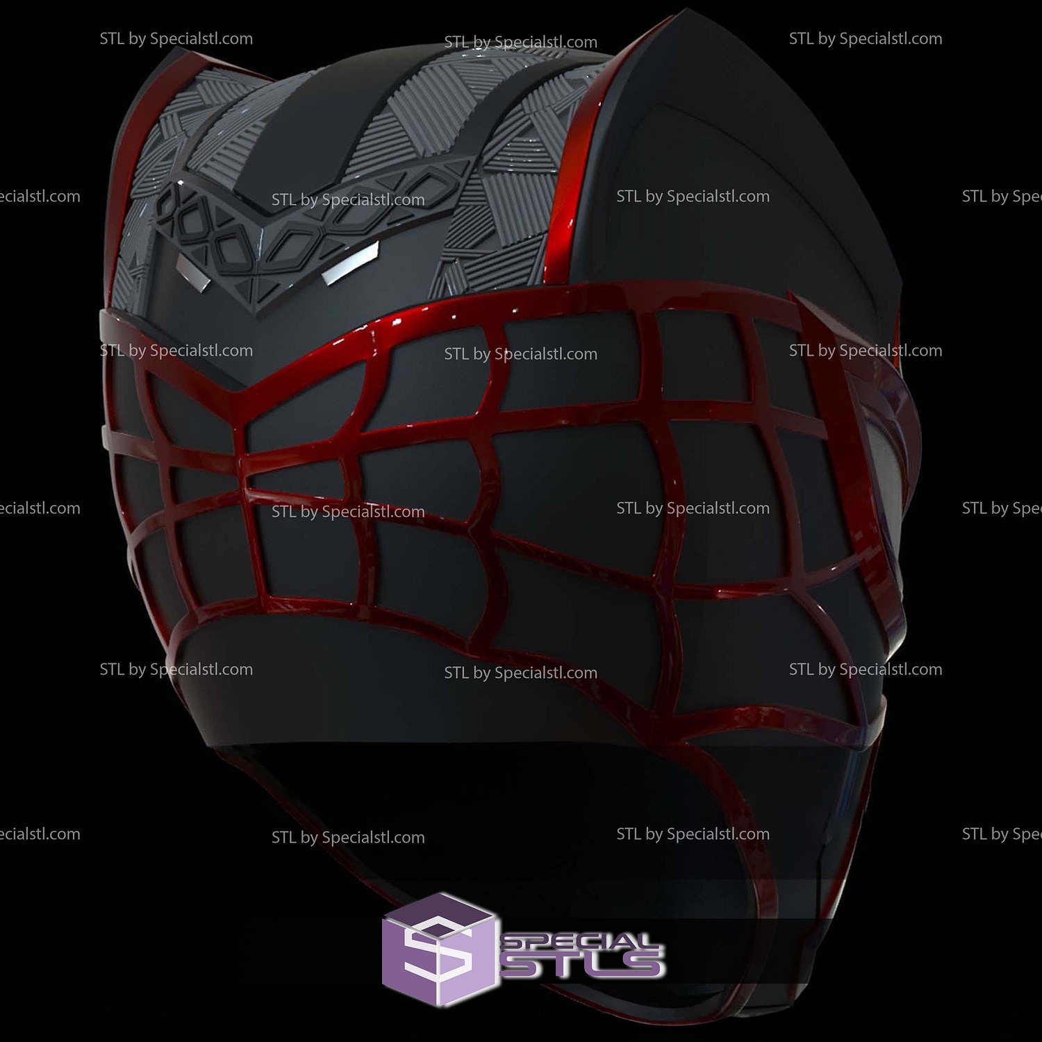Cosplay STL Files Spider Panther 3D Model — view 2